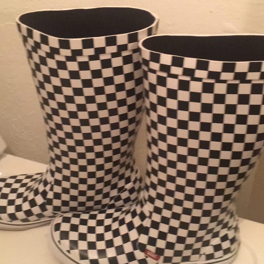 Vans (Unisex) Checkered Rain Boots